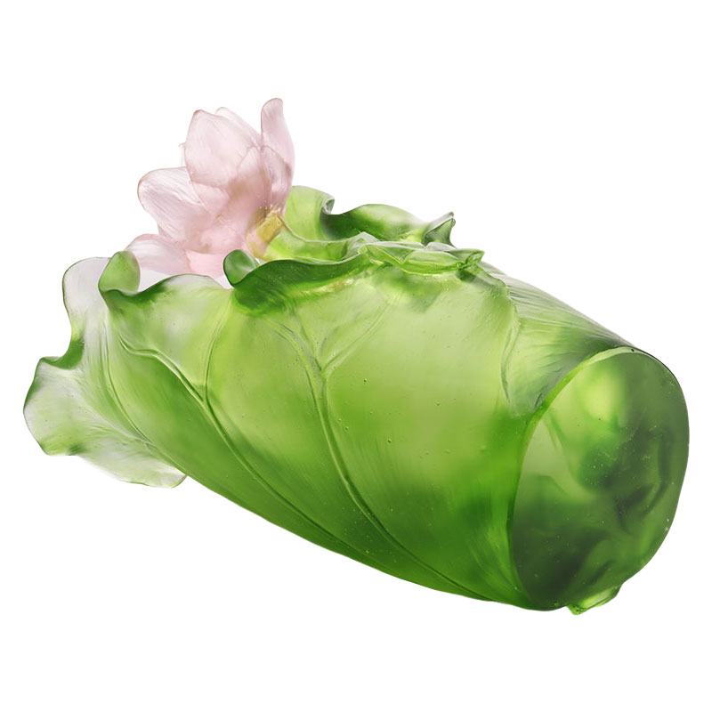 Lotus-sarjan käytävän koristelu kristallilasimaljakkosetti