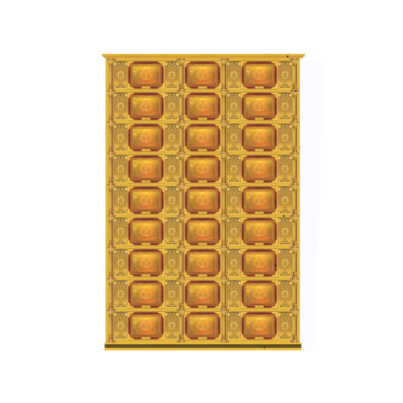 Buddha-alkovi seinäkaappi