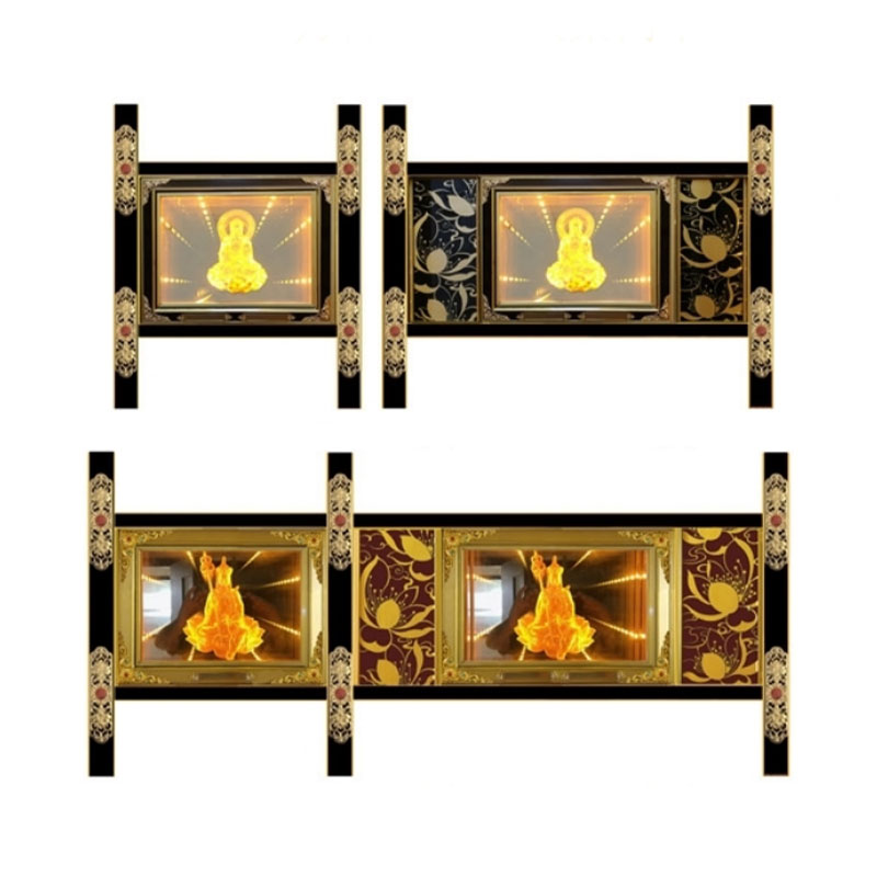 Buddha-alkovi seinäkaappi