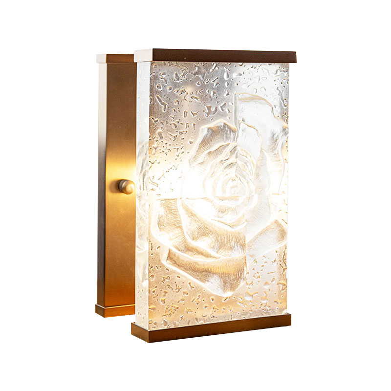 Suorakaiteen muotoiset lasilliset koristevalaisinkoristeet