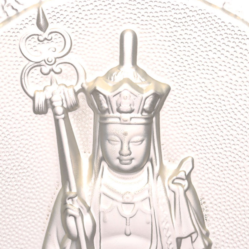 Ksitigarbha Bodhisattva Koristeellinen Liuli Bricks