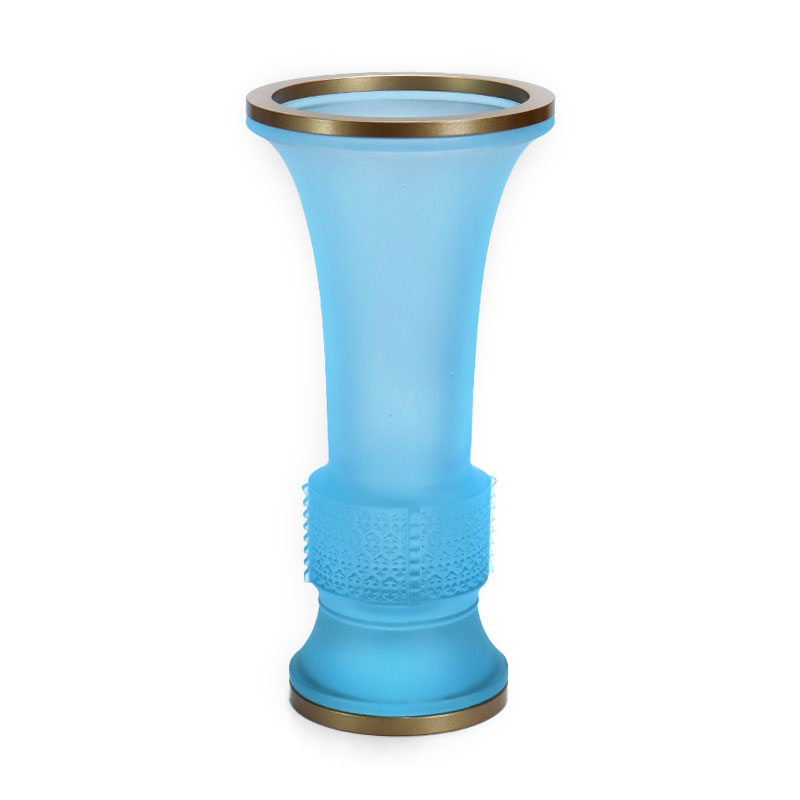 Vaaleansininen Ruyi-sarja Lasibuddhalainen alttaritarjoussetti